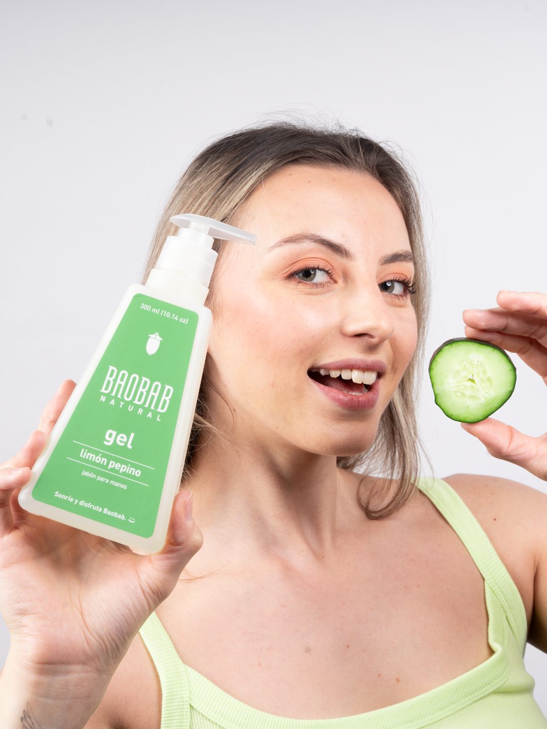Jabón en Gel Limón Pepino