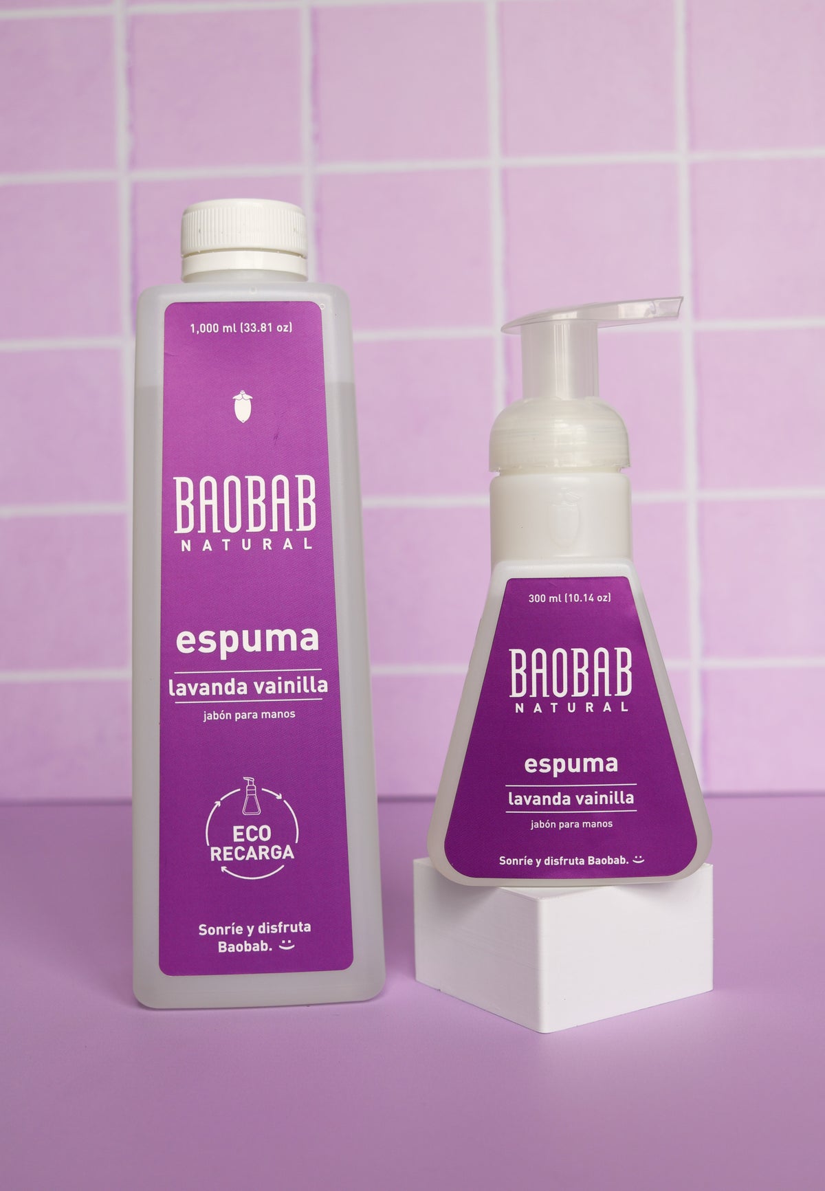 Pack Jabón en Espuma Lavanda Vainilla 300 ml + Refill